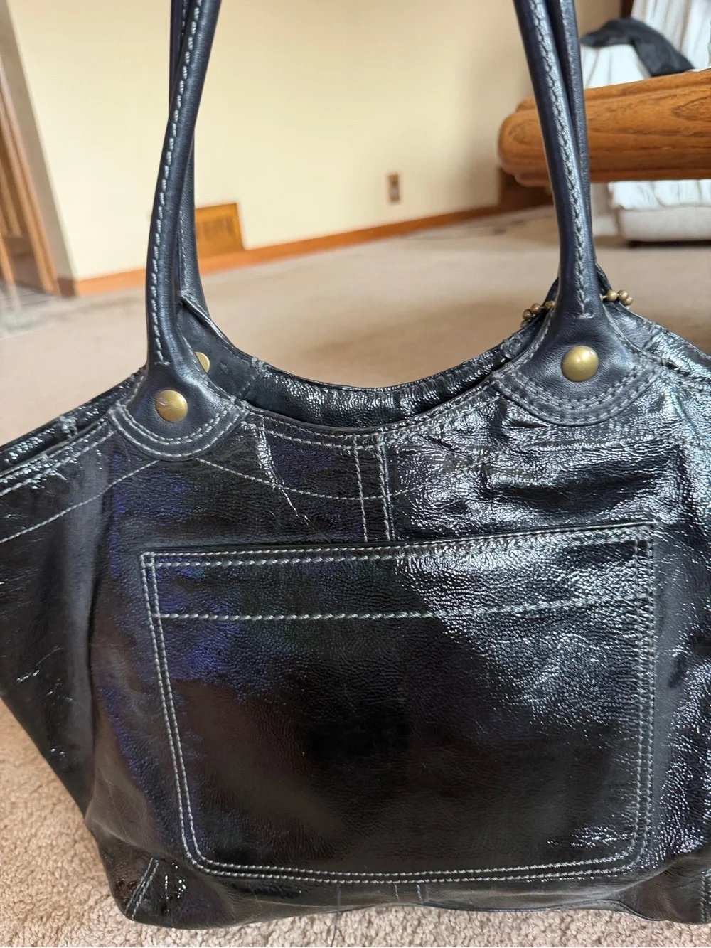 Coach shoulder tote